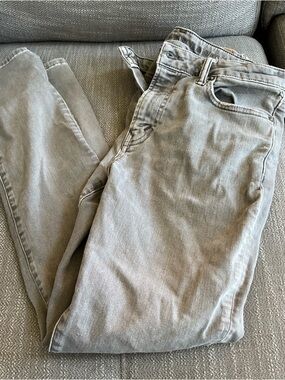 American Eagle Men's Next Level Airflex Jeans 32 X 30 Preowned Gray Wash Slim